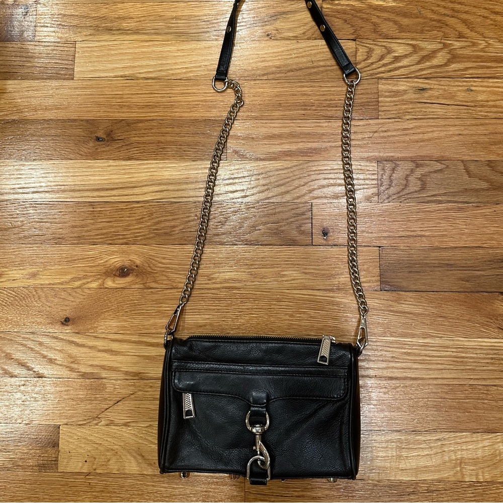 Rebecca Minkoff Black Leather Crossbody